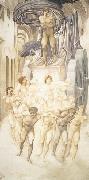 Burne-Jones, Sir Edward Coley The Sleep of king Arthur in Avalon USA oil painting reproduction